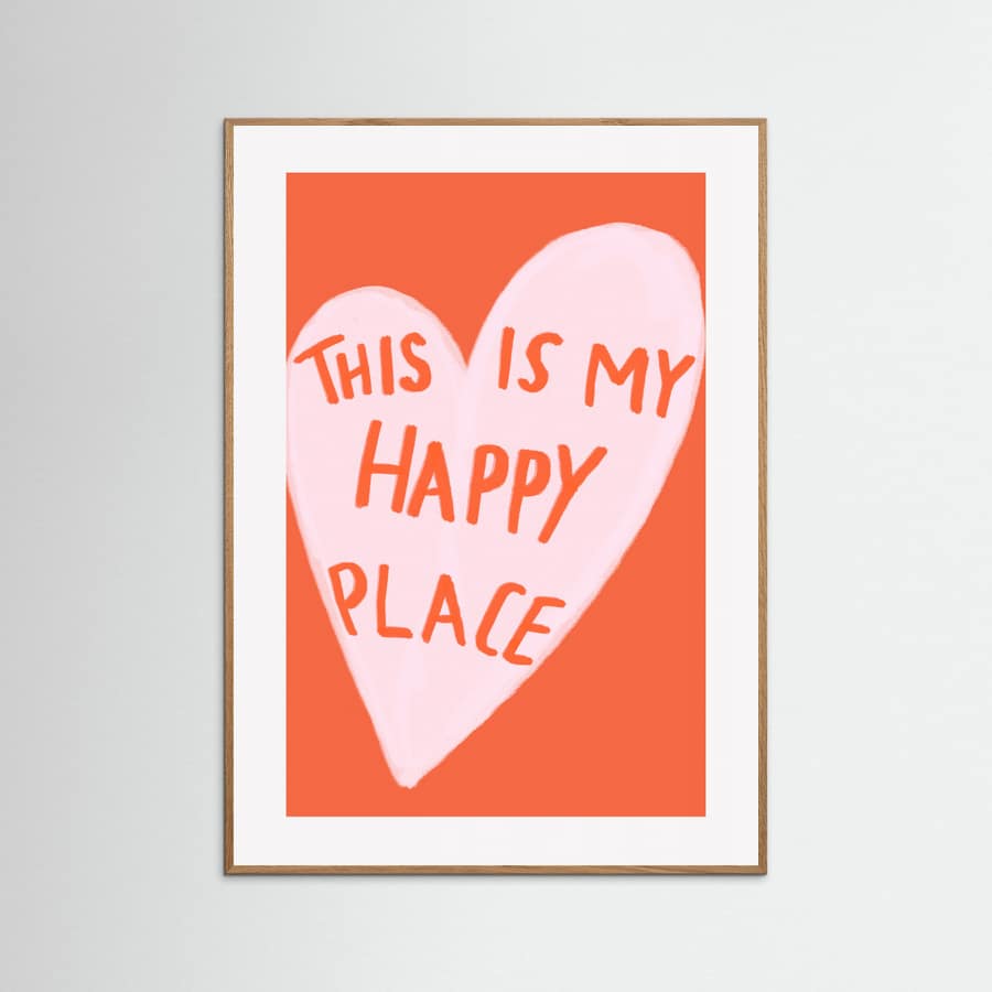 Póster Happy Place