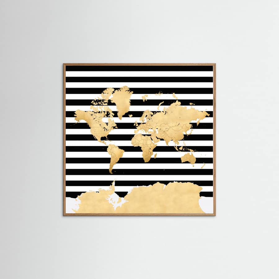 Harper world map Poster