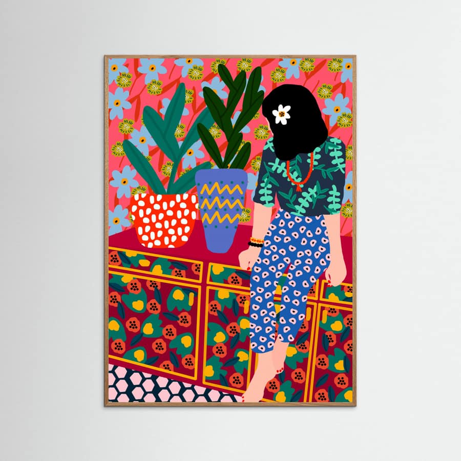 Hawaiian Girl Poster