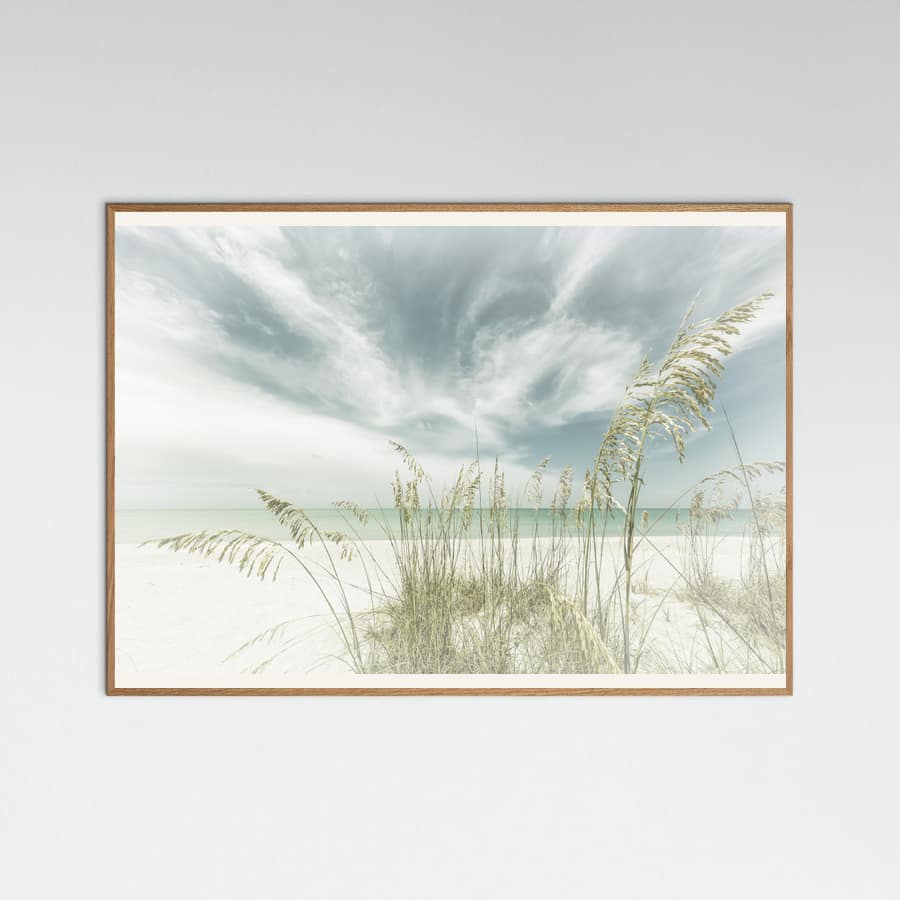 Heavenly calmness on the beach Poster