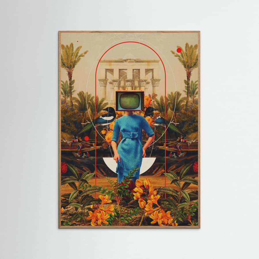 Plakat Her Asymmetries