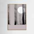 Hidden Moon N°1 | Behind the Trees Poster – plakat og kunsttryk