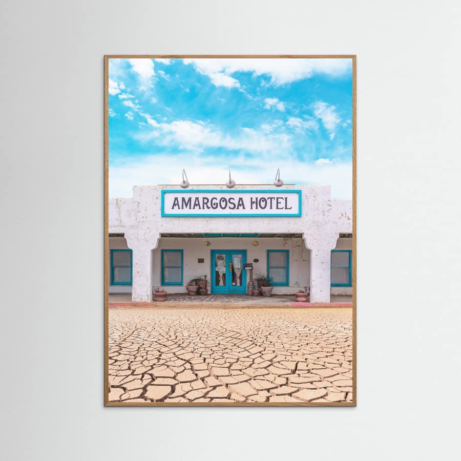 Historic Amargosa Hotel and Opera House in Death Valley Junction, California Poster