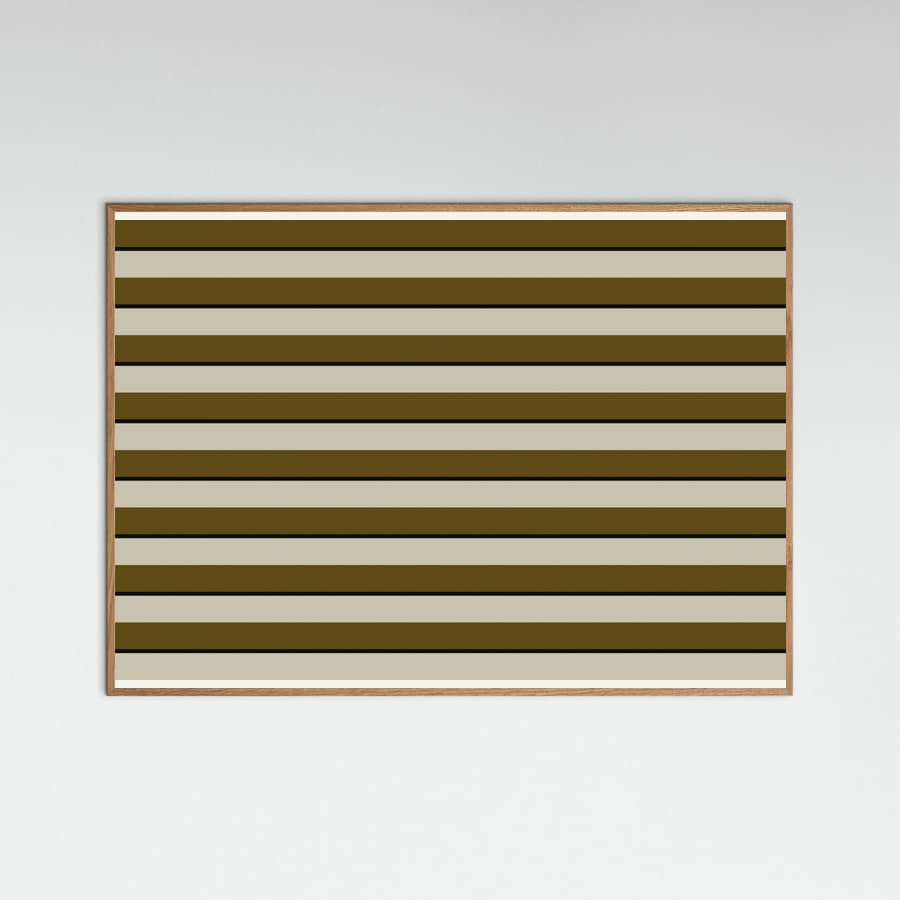 Poster Horizontal stripes – poster e stampa artistica