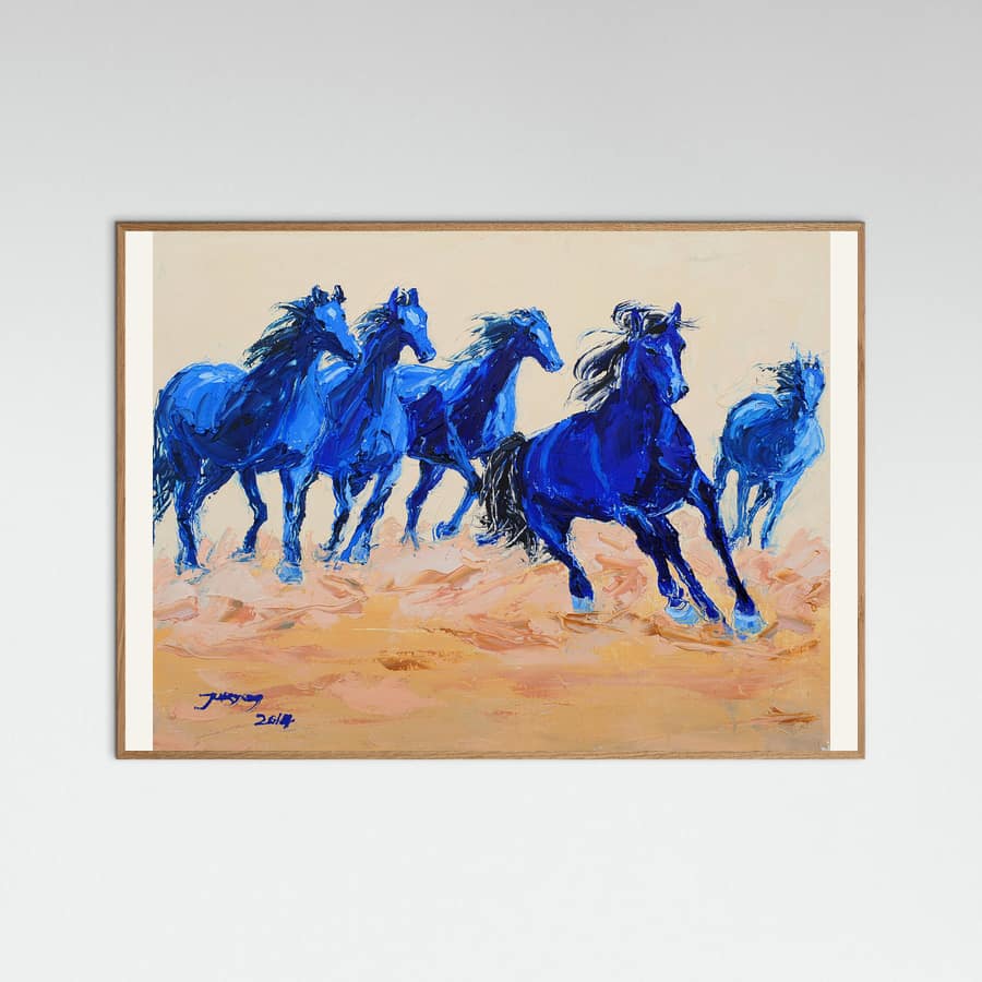 Horse2 Poster – plakat og kunsttryk