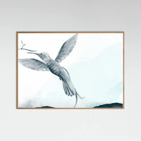 Oak Nature Hummingway Poster