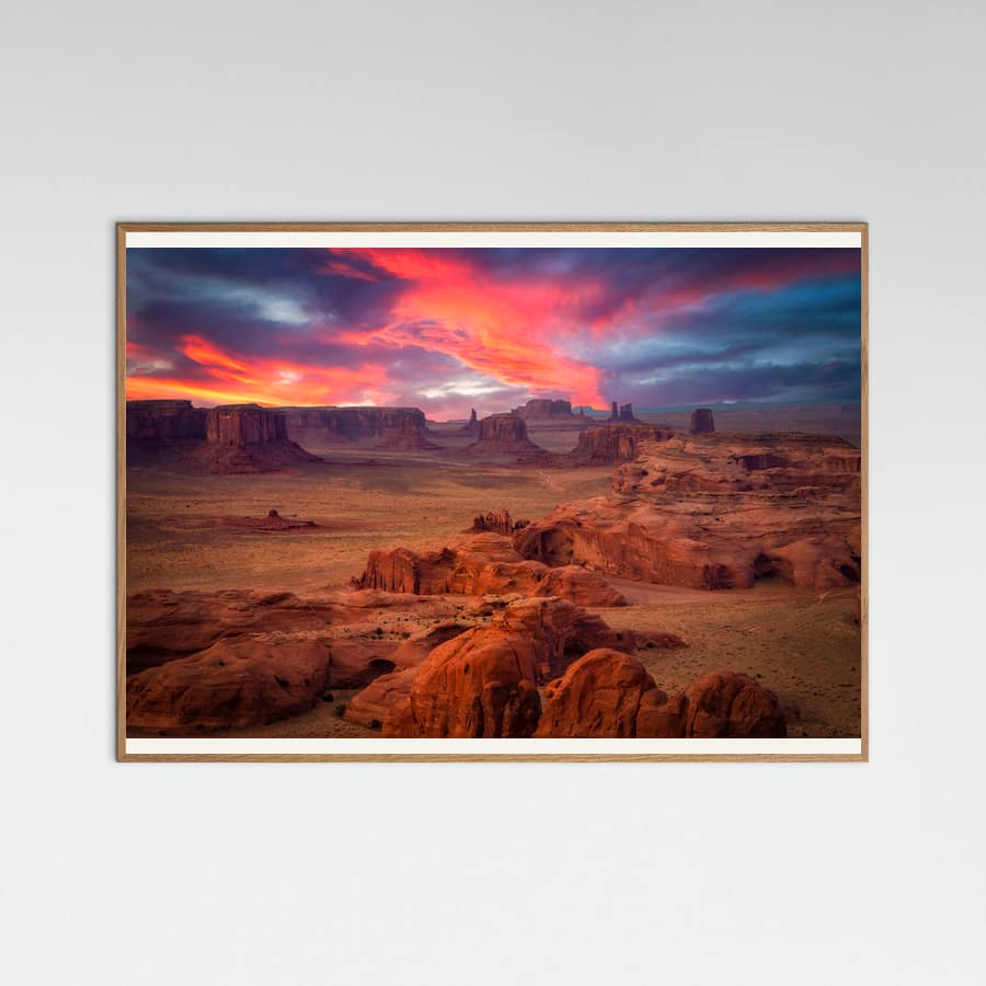 Hunts Mesa Poster – poster and art print