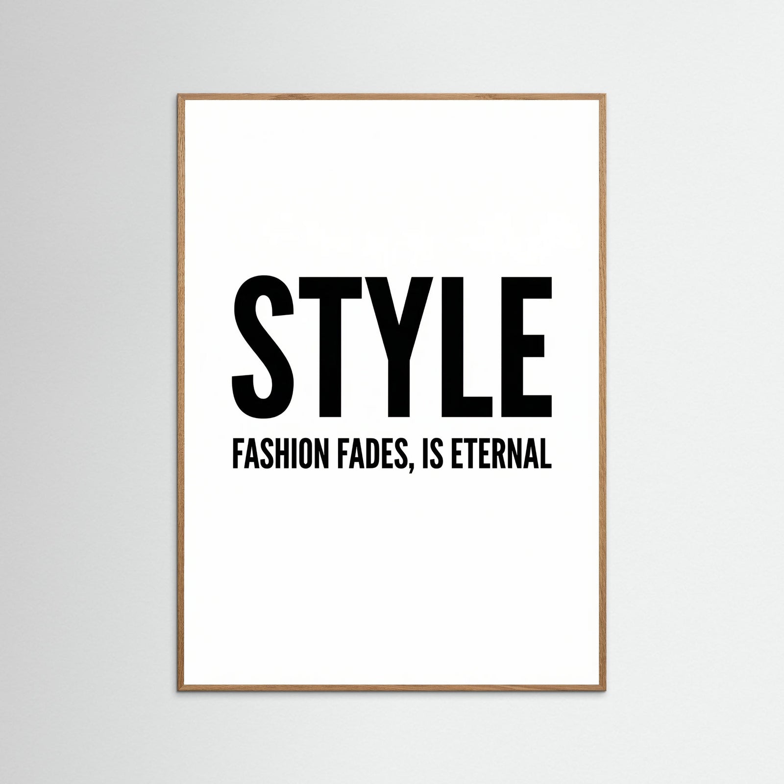 Oak Nature I Am Fashion