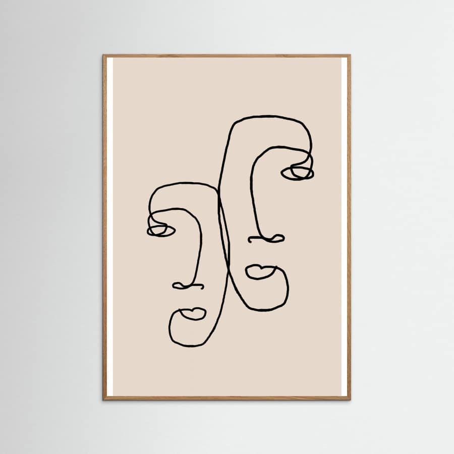 Affiche I Look Over At You