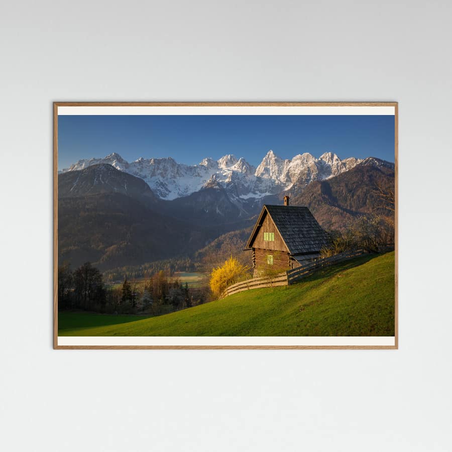 Idyllic scenery -juliste – juliste ja taidepainatus