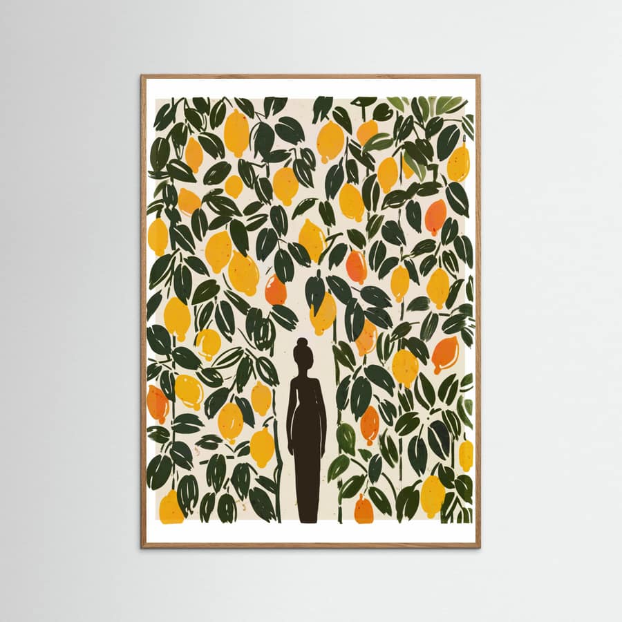 In The Lemon Garden Poster – poster och konsttryck