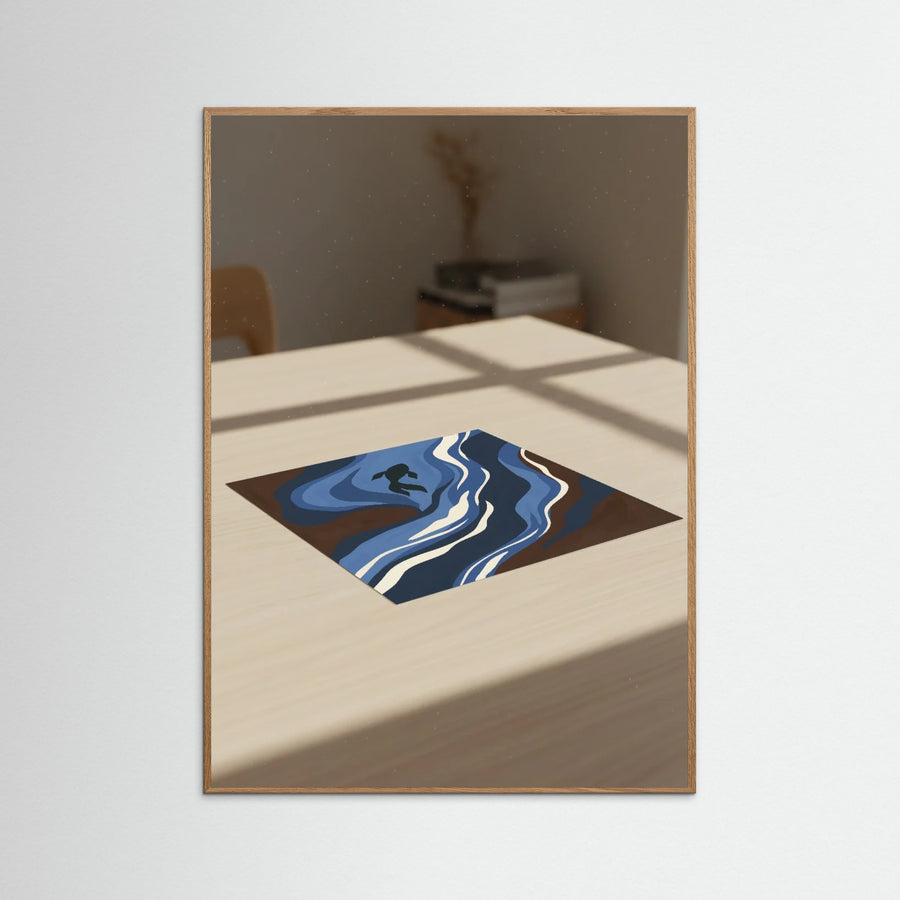 Indigo Bloom Brown