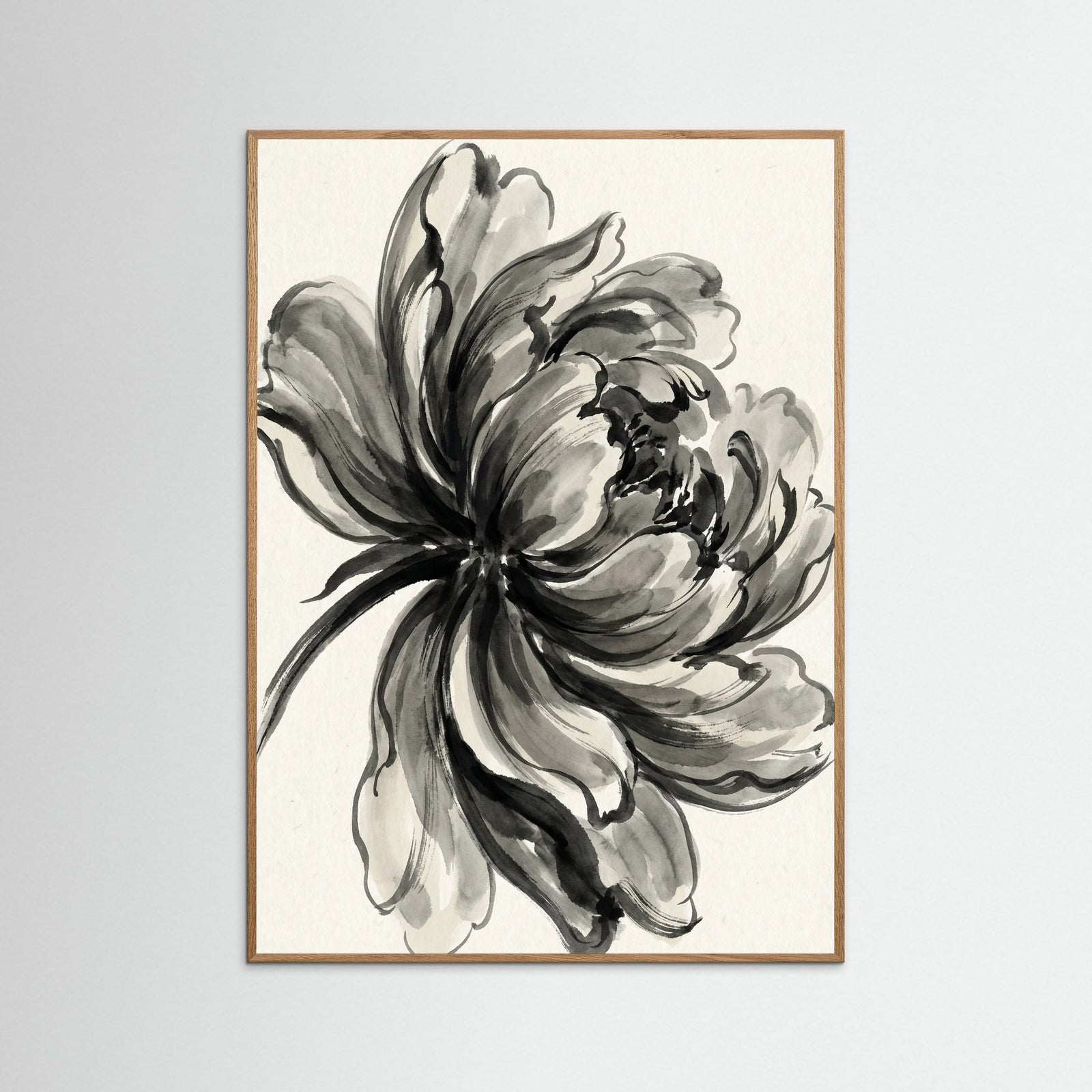 Oak Nature Ink Bouquet Black