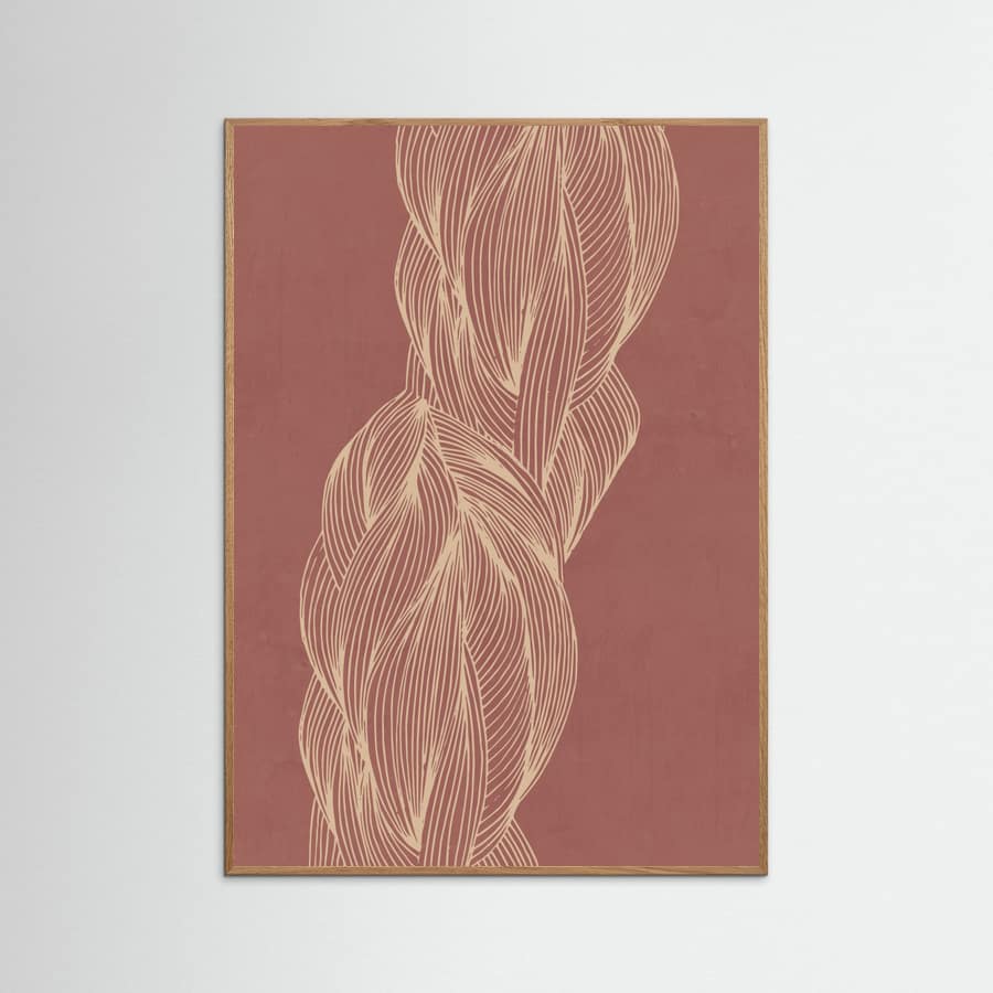 Interlacing Poster – plakat og kunsttryk