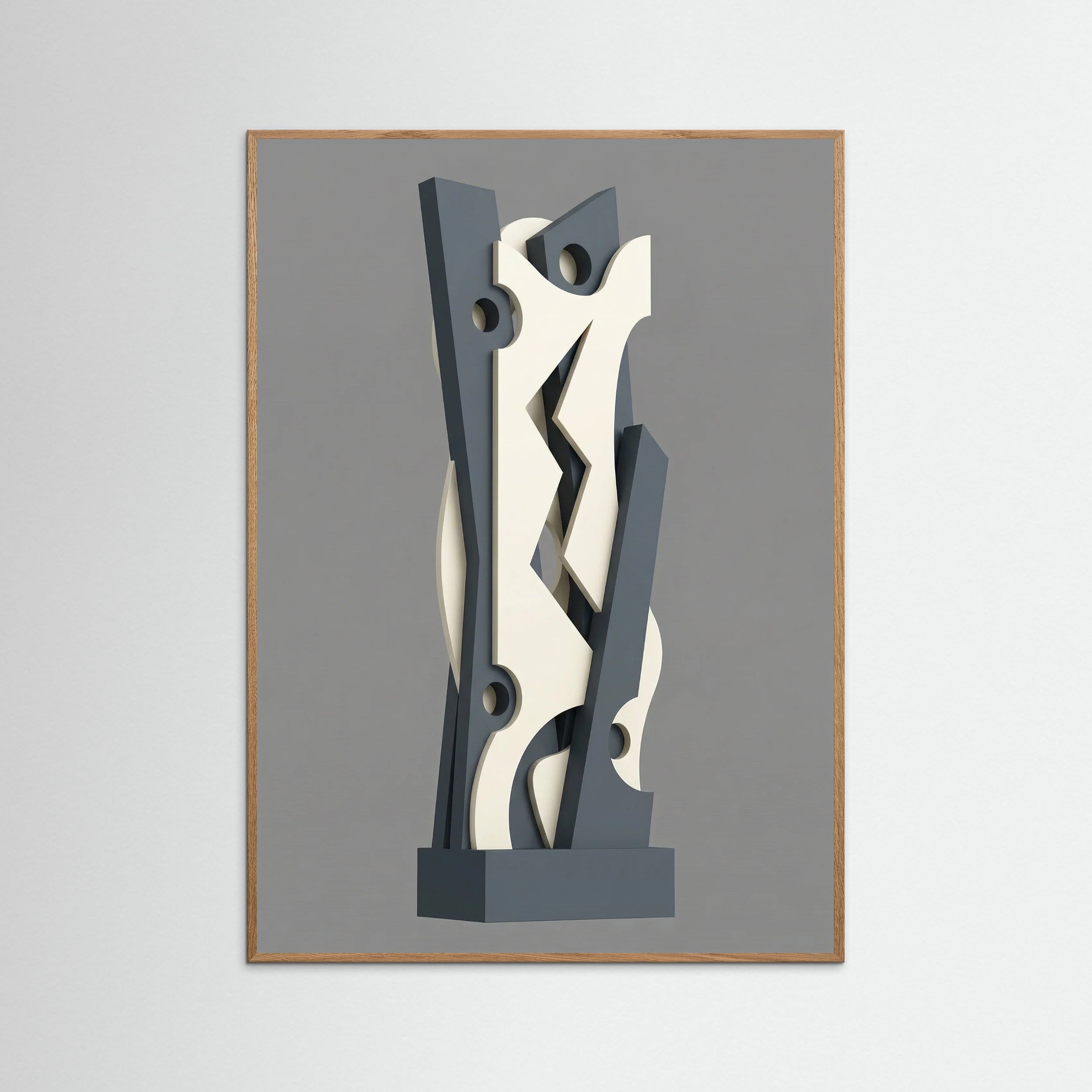 Oak Nature Interlocked Forms