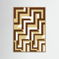 Oak Nature Interlocked Grid