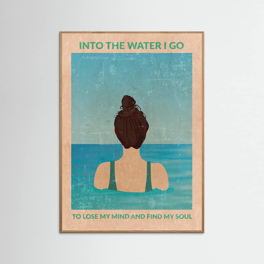 Plakat Into the Water Standard Wall Art – plakat i druk artystyczny