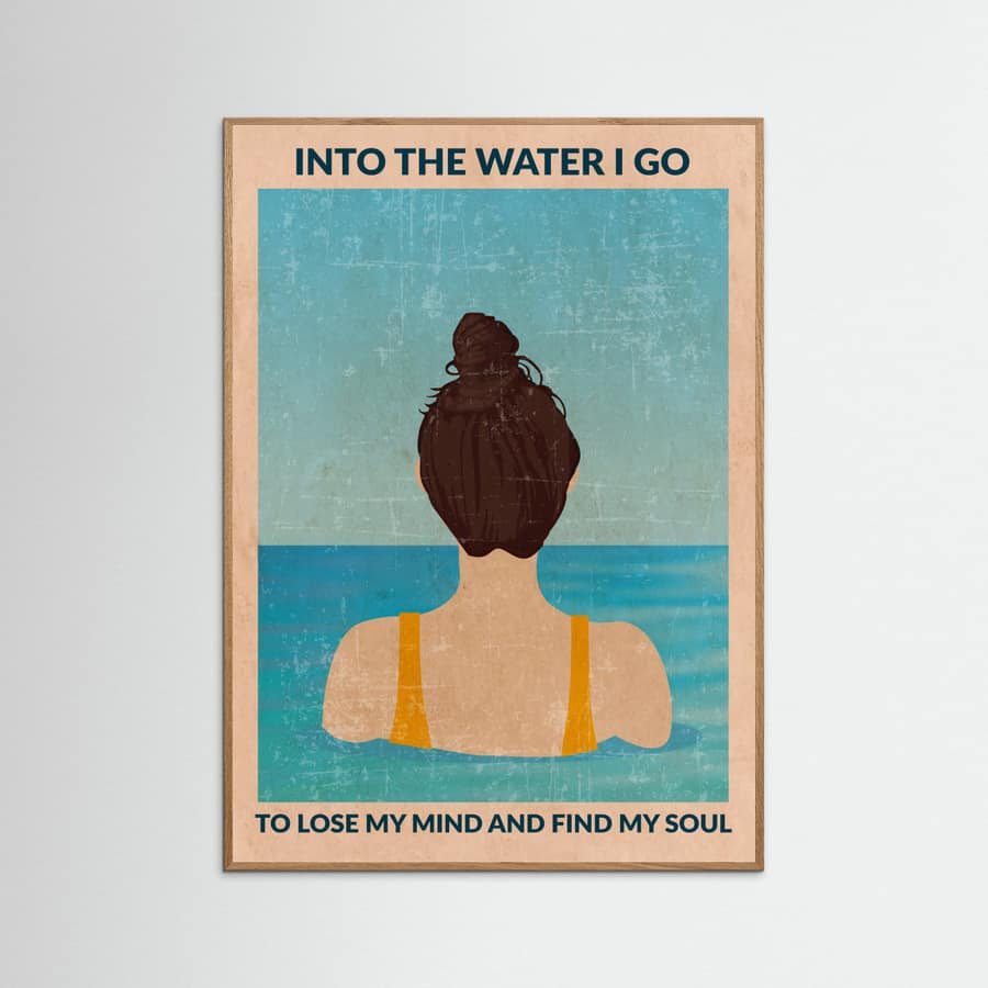 Plakat Into the Water (brunette) – plakat i druk artystyczny