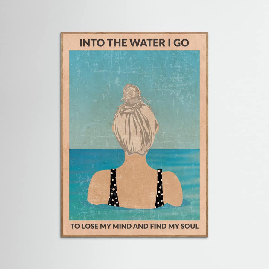 Into the Water (silver) Poster