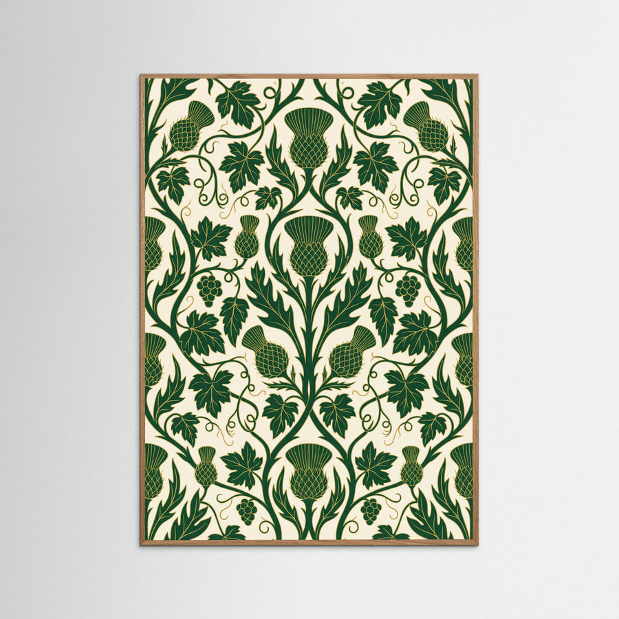 Intricate Botanical Tapestry