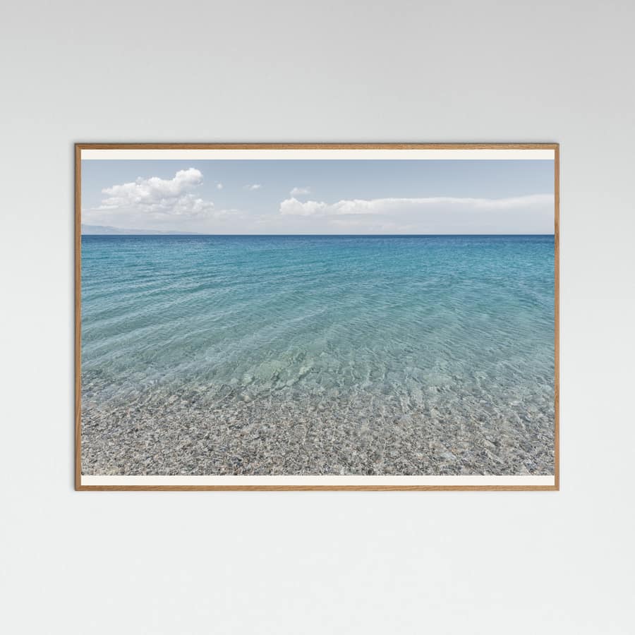 Italian seascape Poster – poster and art print