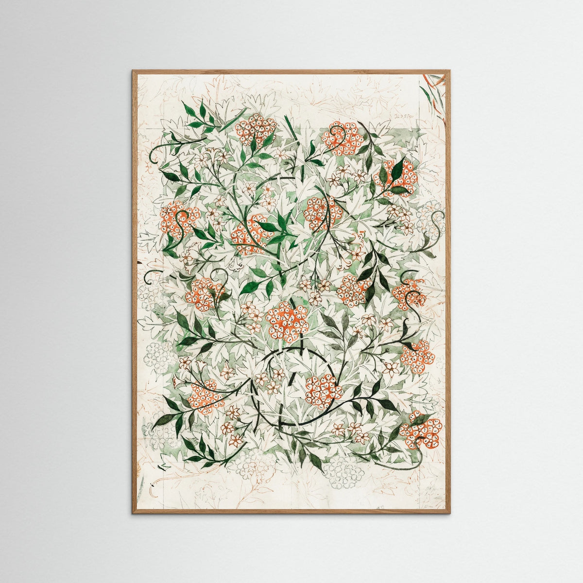 Oak Nature Jasmine Vine Elegance