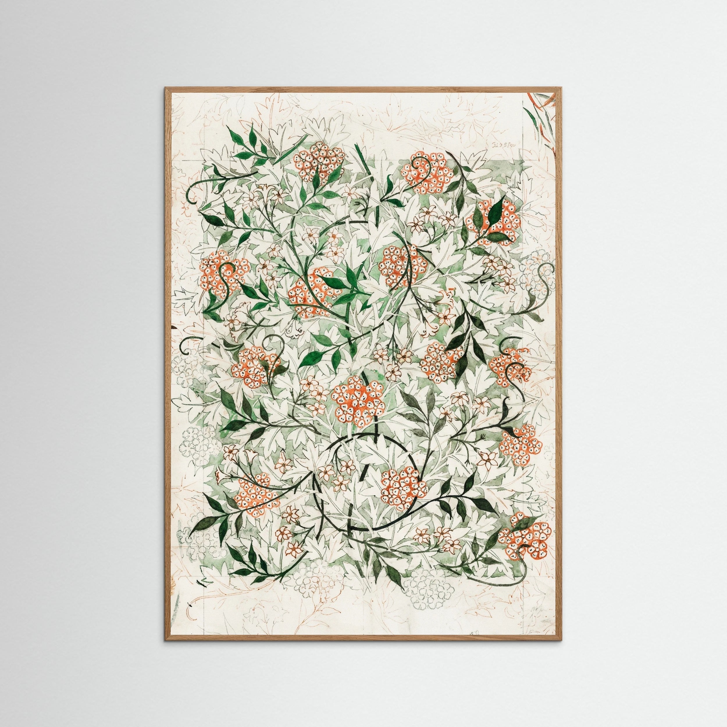 Oak Nature Jasmine Vine Elegance