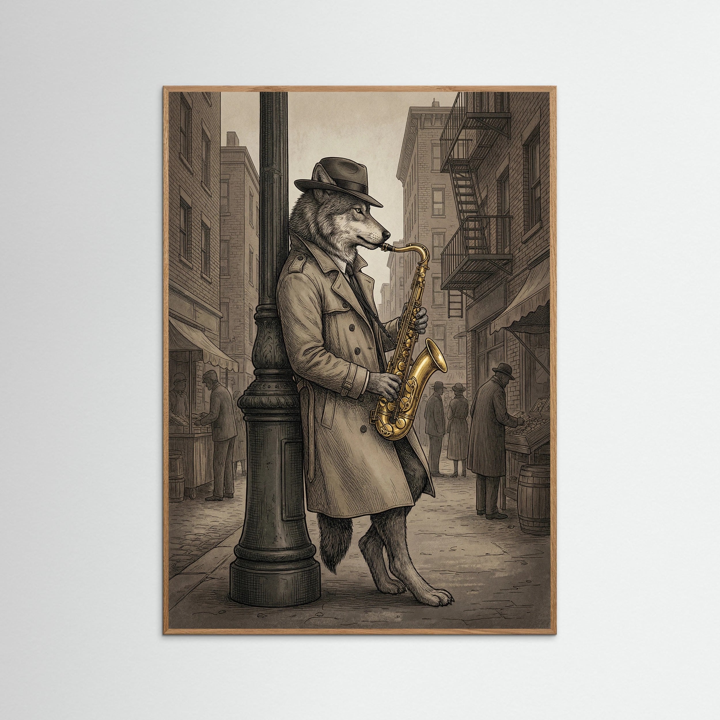 Oak Nature Jazz Bear