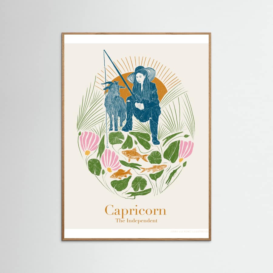 Jlr Capricorn Copy Poster – plakat og kunsttryk