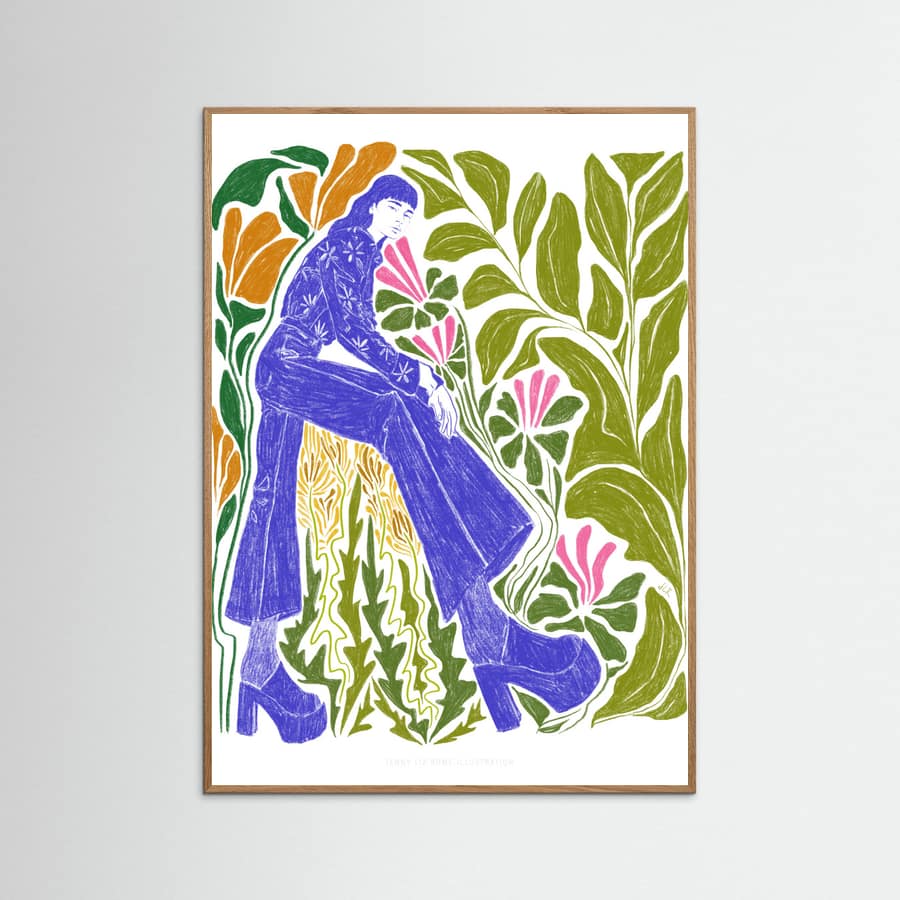 Jlr Rosealie Copy Poster – plakat og kunsttryk