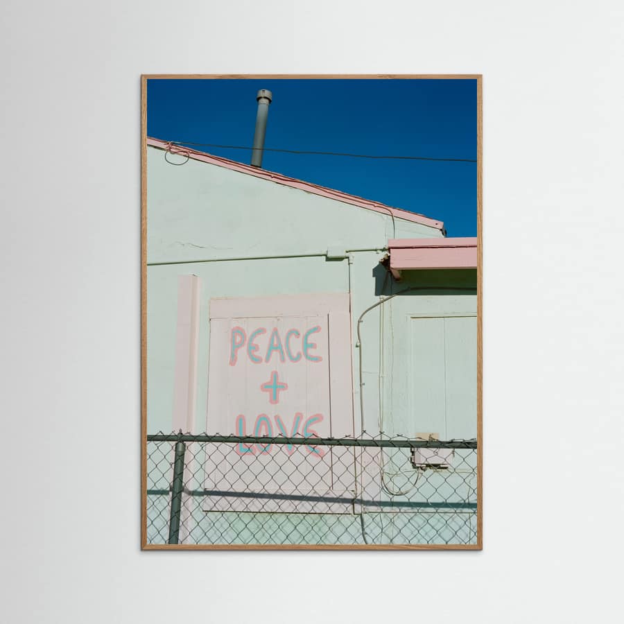 Joshua Tree Peace Poster