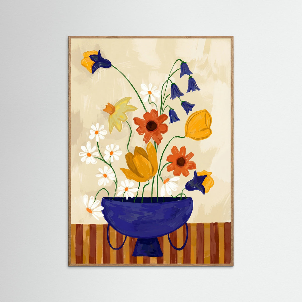 Oak Nature Joyful Bloom Vase