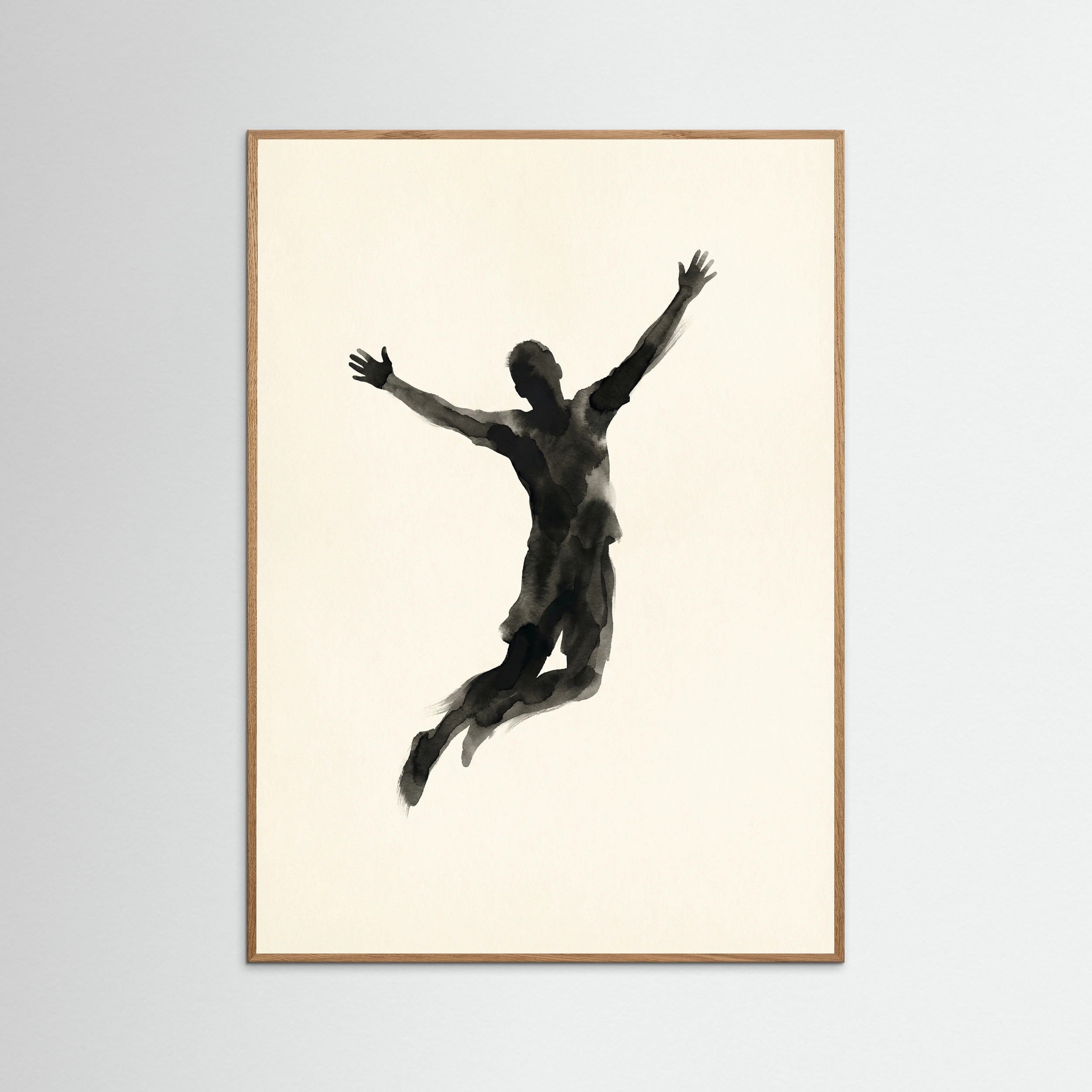 Oak Nature Joyful Dance Silhouette