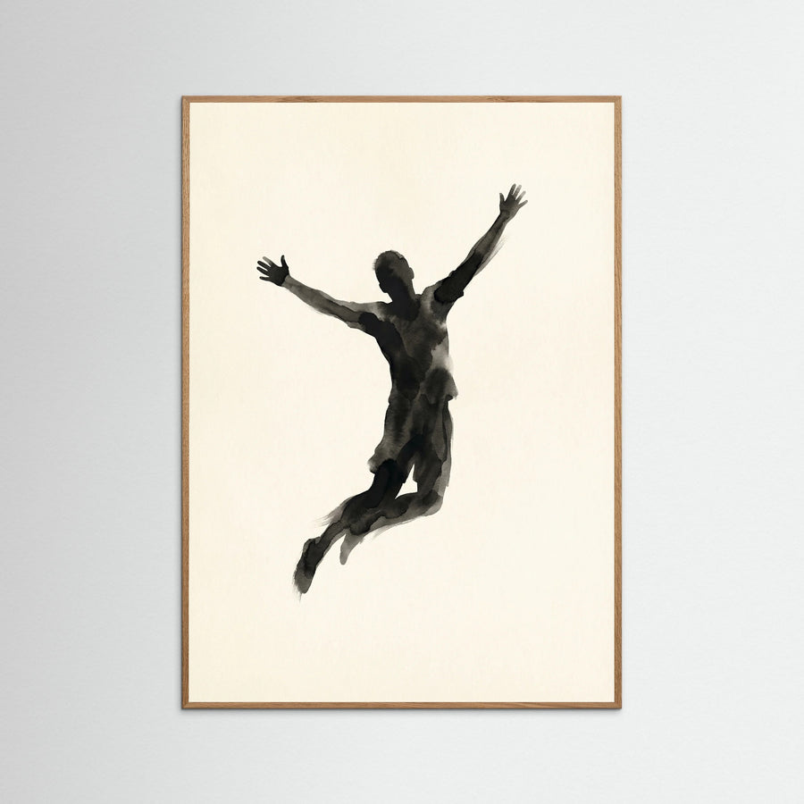 Joyful Dance Silhouette