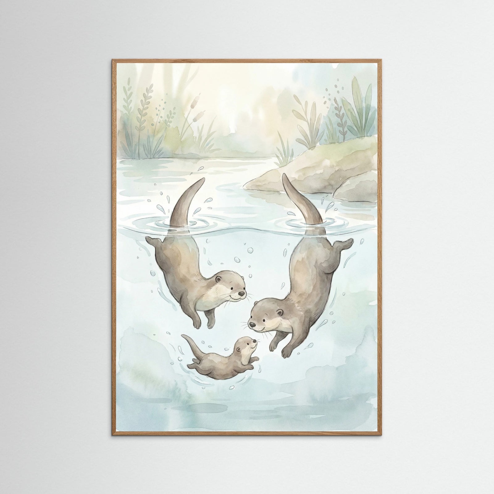 Oak Nature Joyful Elephant Play