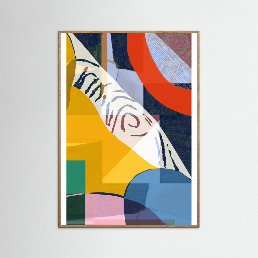Poster Joyful Forms No.1