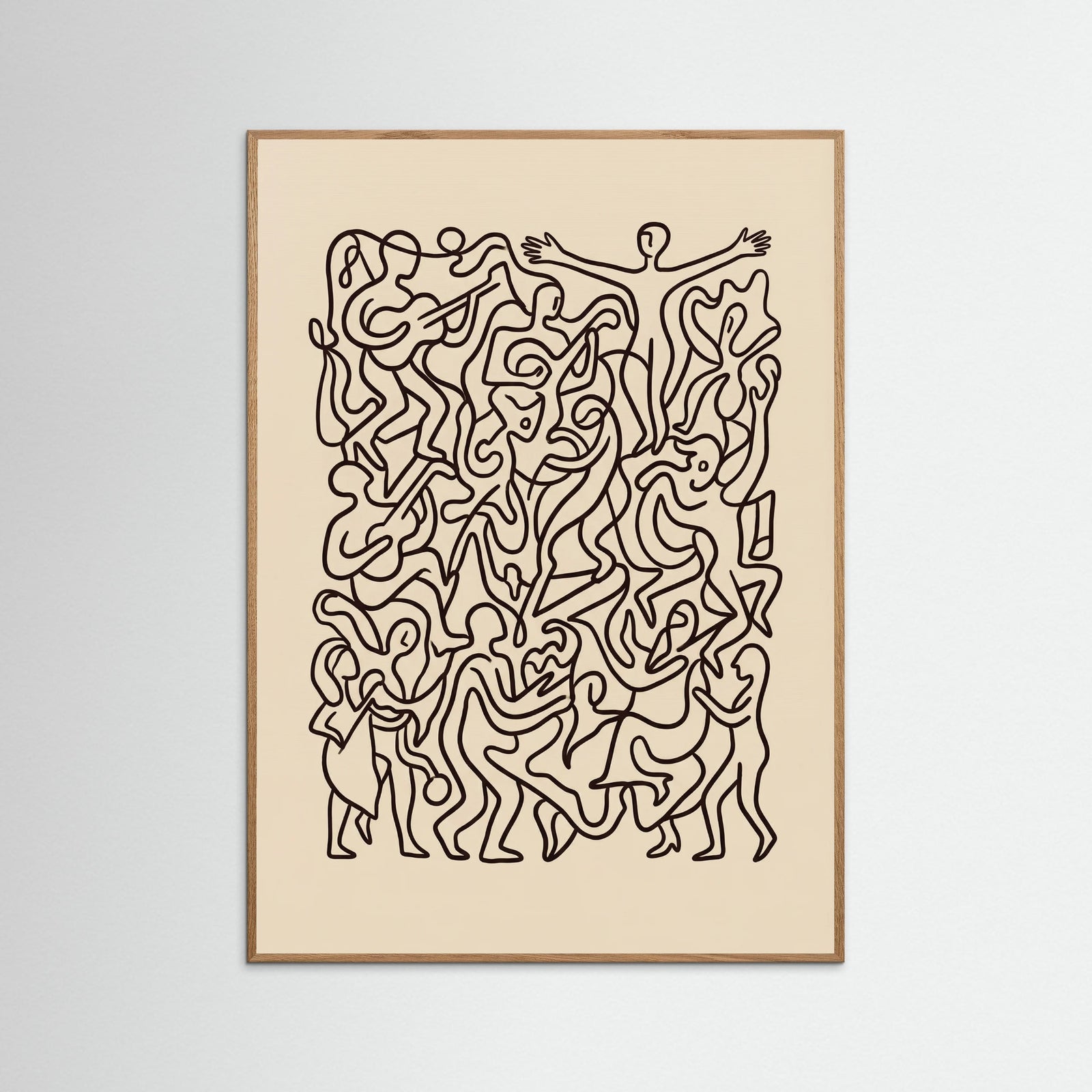 Oak Nature Joyful Lines