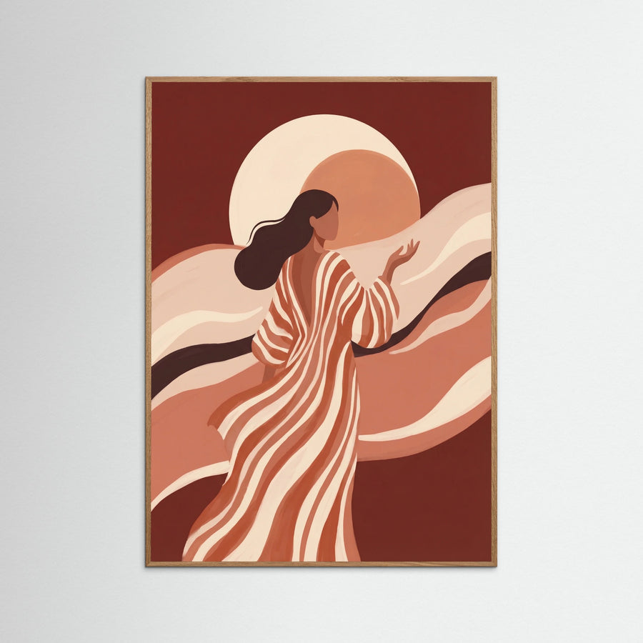 Joyful Striped Dance