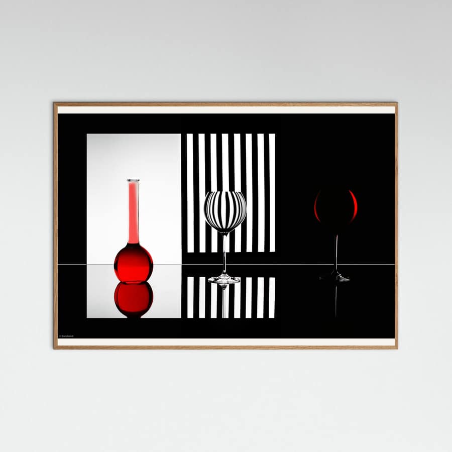 Just RED Poster – plakat og kunsttryk