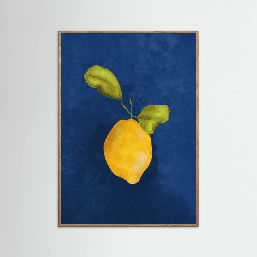 Just a little lemon Poster – poster and art print