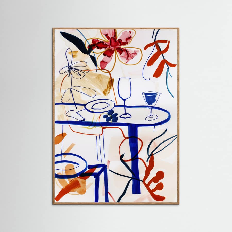 Kitchen still llife -juliste