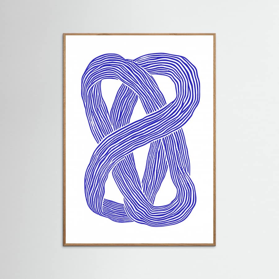 Knots No 3 Poster
