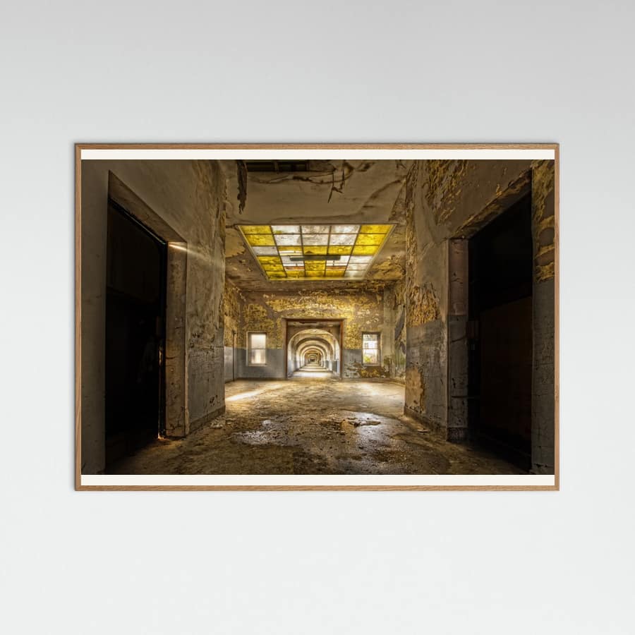 Labyrinth-School -juliste – juliste ja taidepainatus