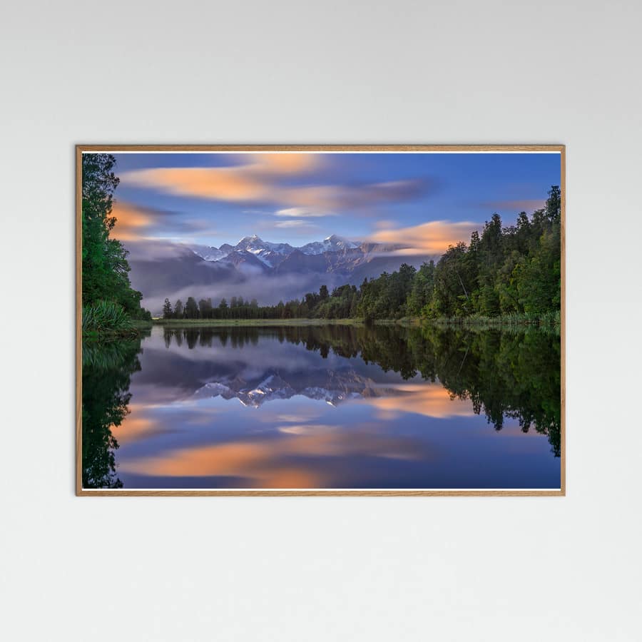Lake Matheson Poster – poster and art print