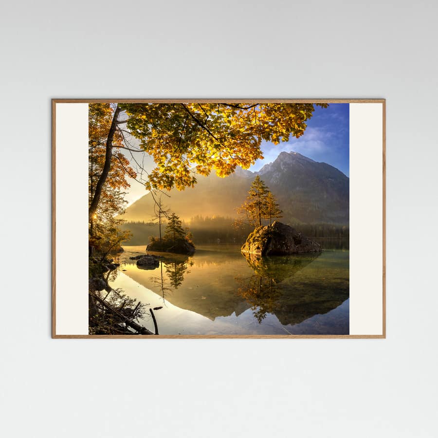 Lake hintersee -juliste