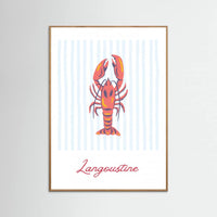 Oak Nature Langoustine Poster