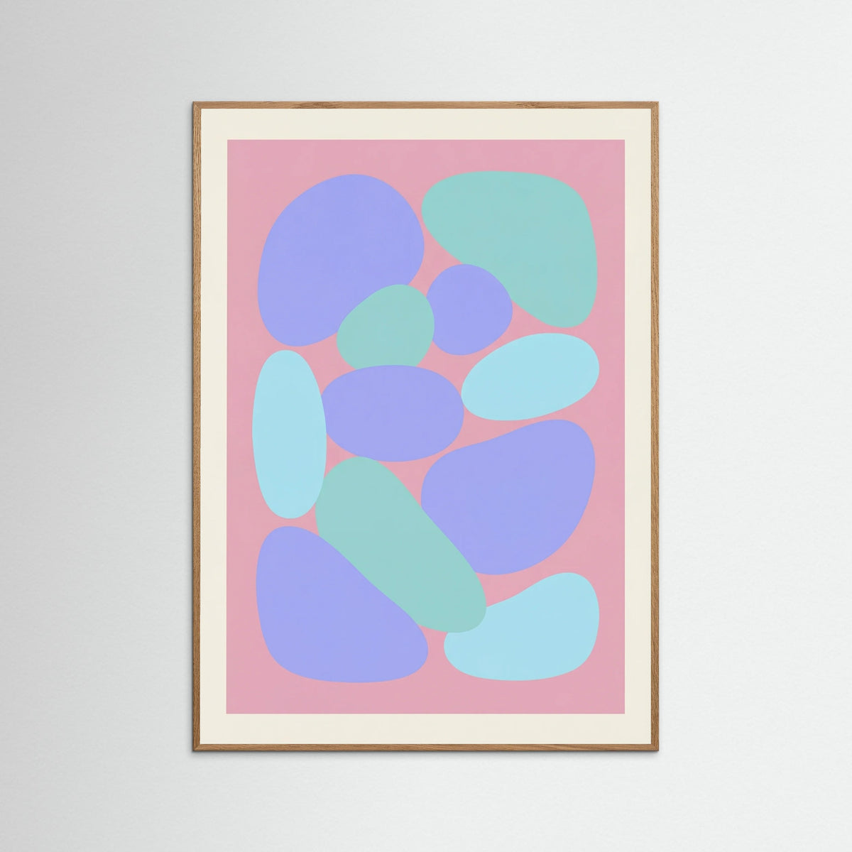 Oak Nature Lavender Coral