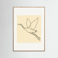 Oak Nature Le Chien Line Art
