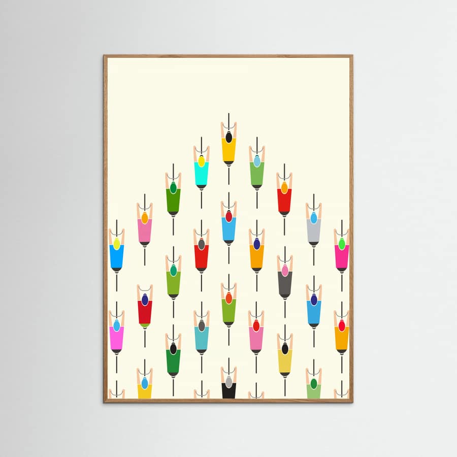 Leading the Pack Poster – Poster und Kunstdruck