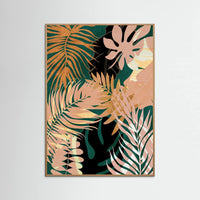 Oak Nature Leaves Summerly Poster